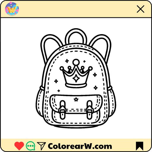 Mochila para colorear thumbnail