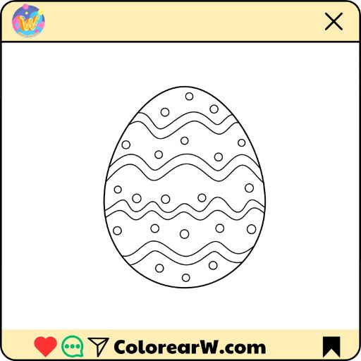 Huevos de Pascua para colorear thumbnail