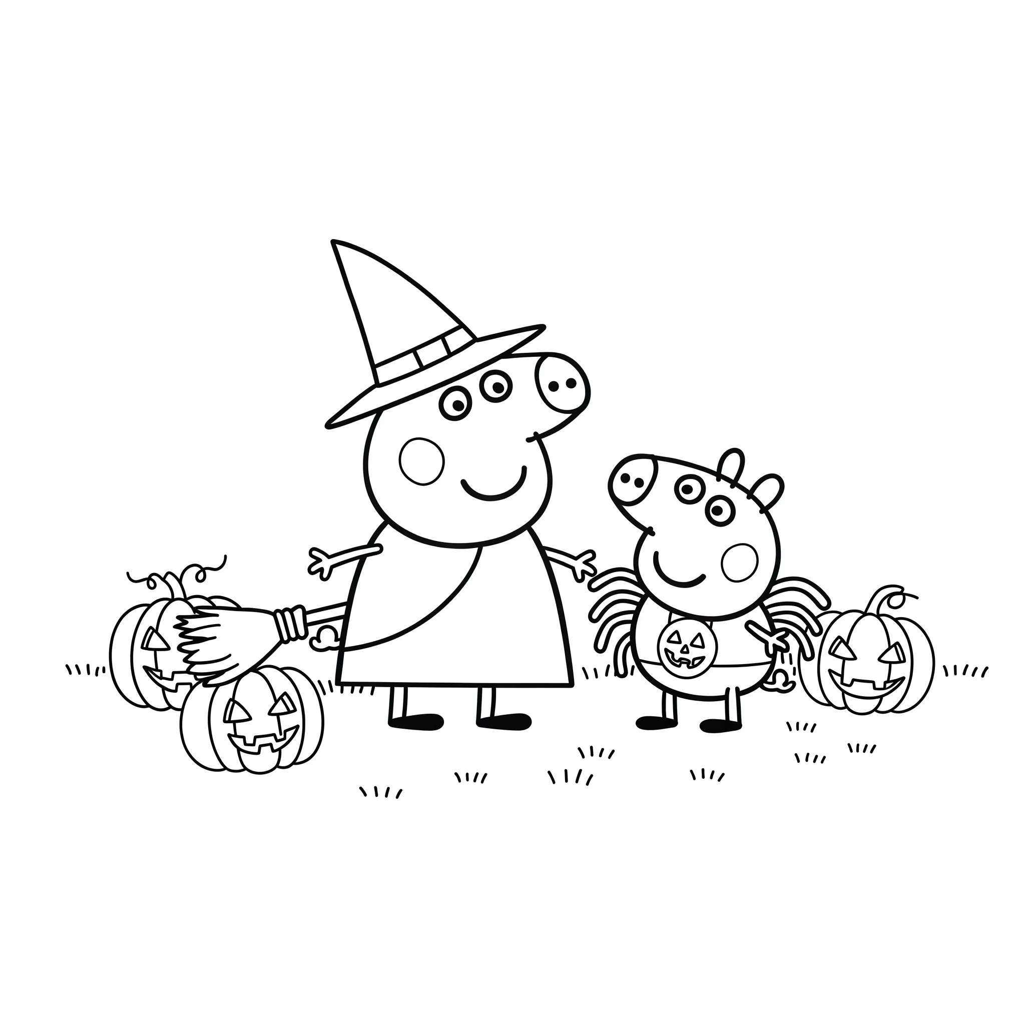 lindas páginas para colorear Peppa Pig Update 2