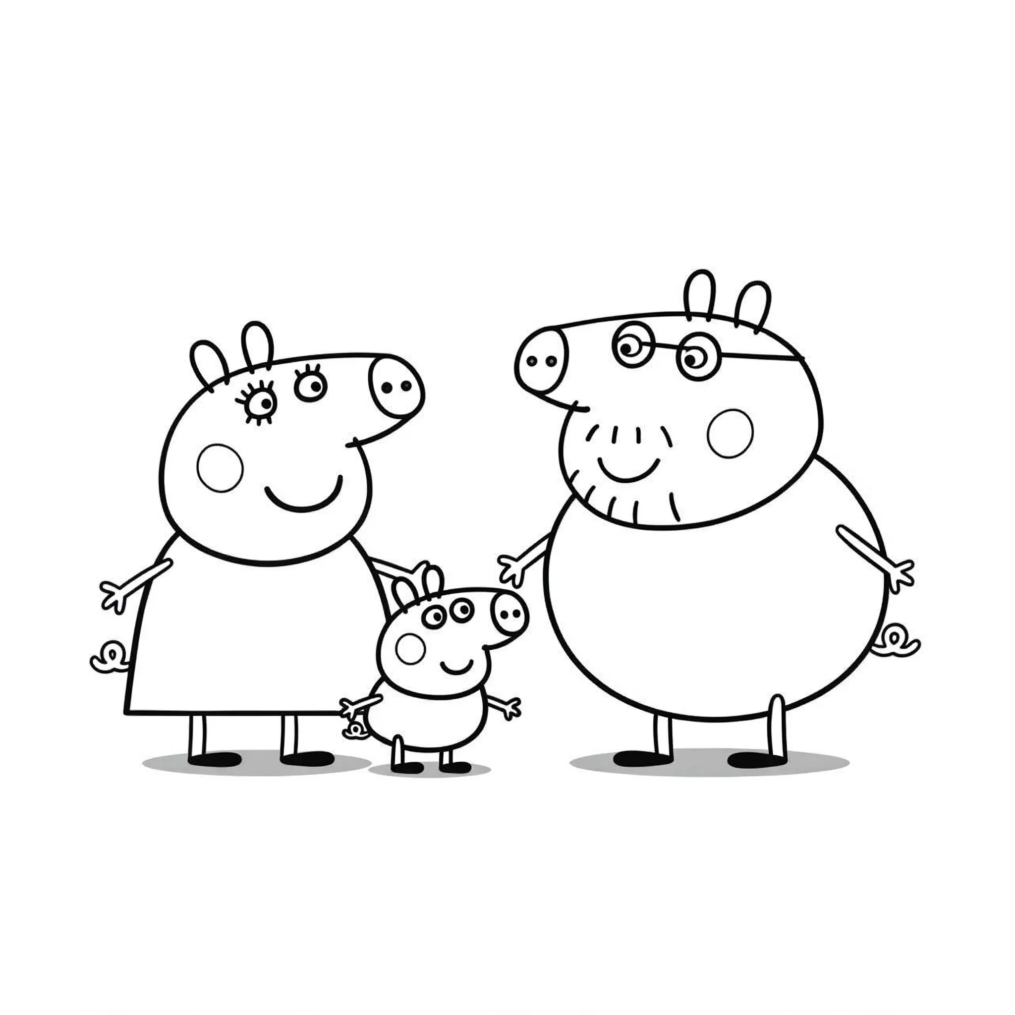 Peppa Pig Update páginas para colorear para imprimir