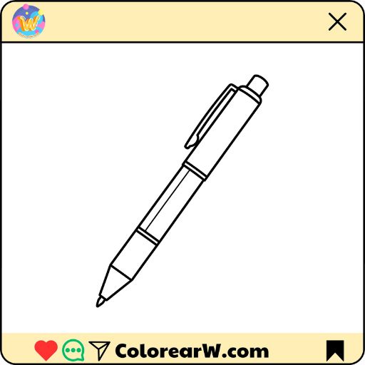 Bolígrafo para colorear thumbnail