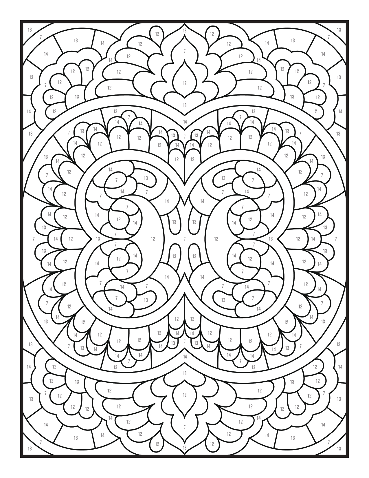 Colorear por Números 32 páginas para colorear kawaii lindas Colorear por Números