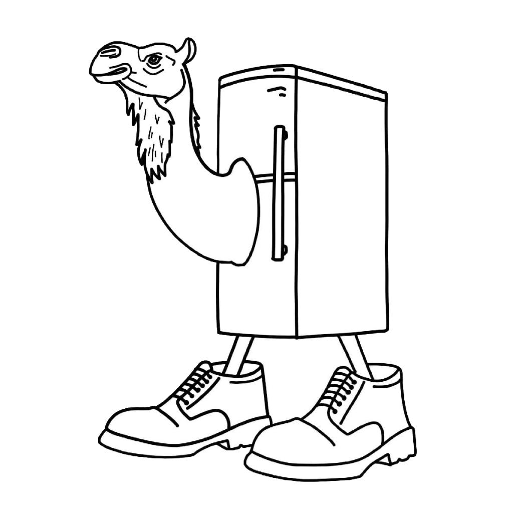 Frigo Camelo 8 Detaillierte Ausmalbilder-Seiten Frigo Camelo Erwachsene