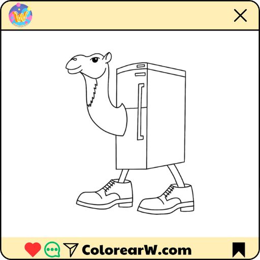 Frigo Camelo para colorear thumbnail