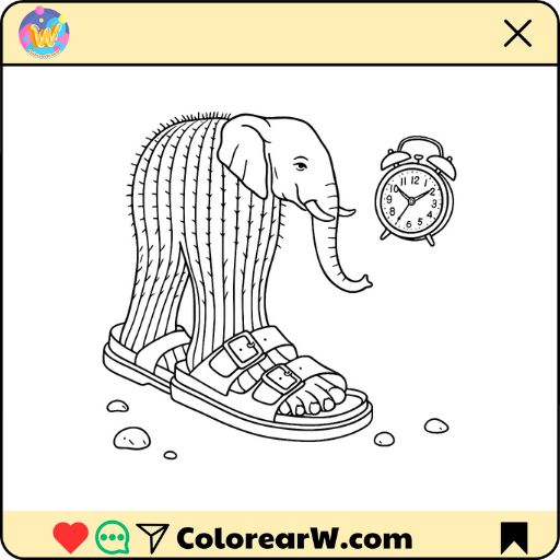 Lirili Larila para colorear thumbnail