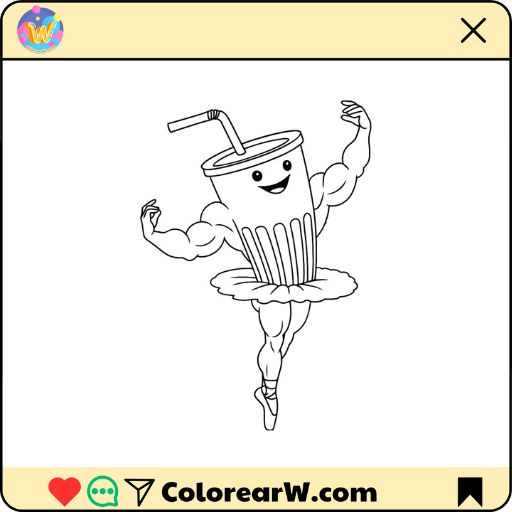 Ballerino Lololo para colorear thumbnail