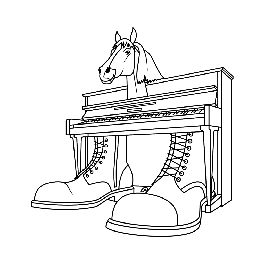 Ecco Cavallo Virtuoso 2 lindas páginas para colorear Ecco Cavallo Virtuoso