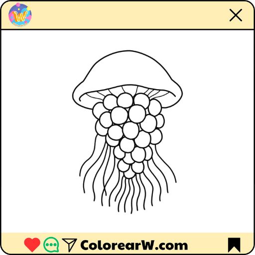 Graipussi Medussi para colorear thumbnail