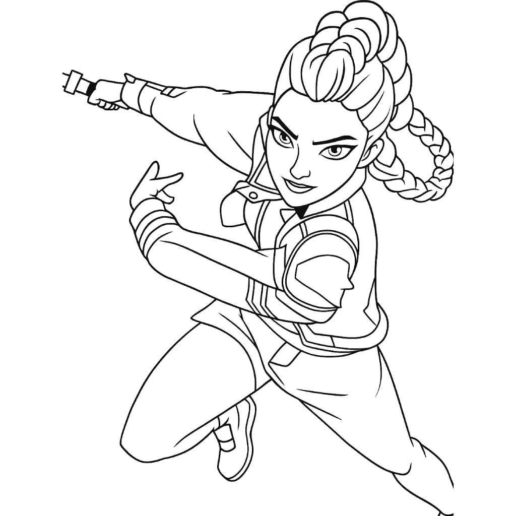 KPop Demon Hunters 16 divertidas páginas para colorear KPop Demon Hunters