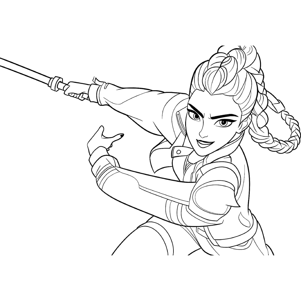 KPop Demon Hunters 7 KPop Demon Hunters páginas para colorear imprimibles
