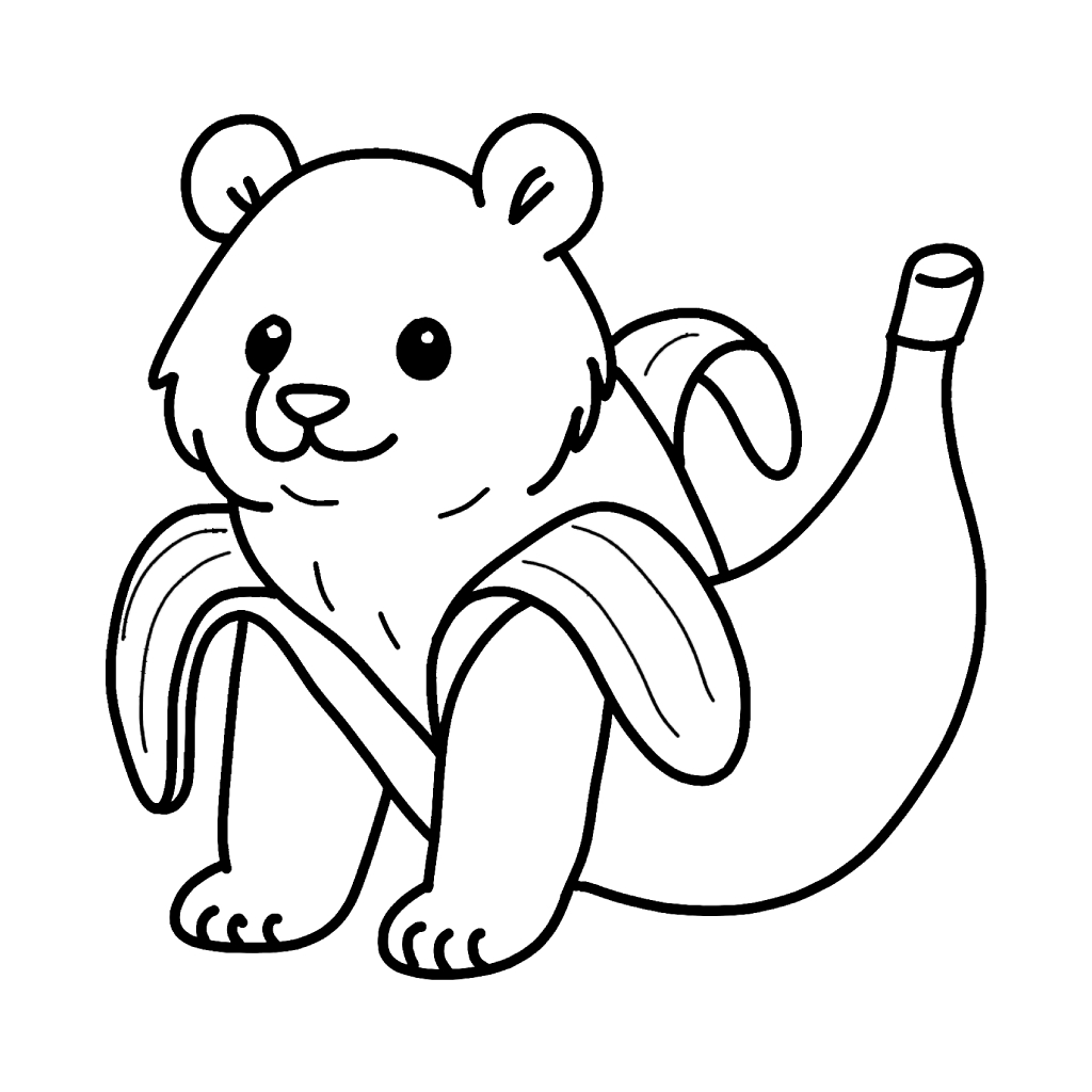 Pandaccini Bananini 7 dibujos para colorear grinch Pandaccini Bananini