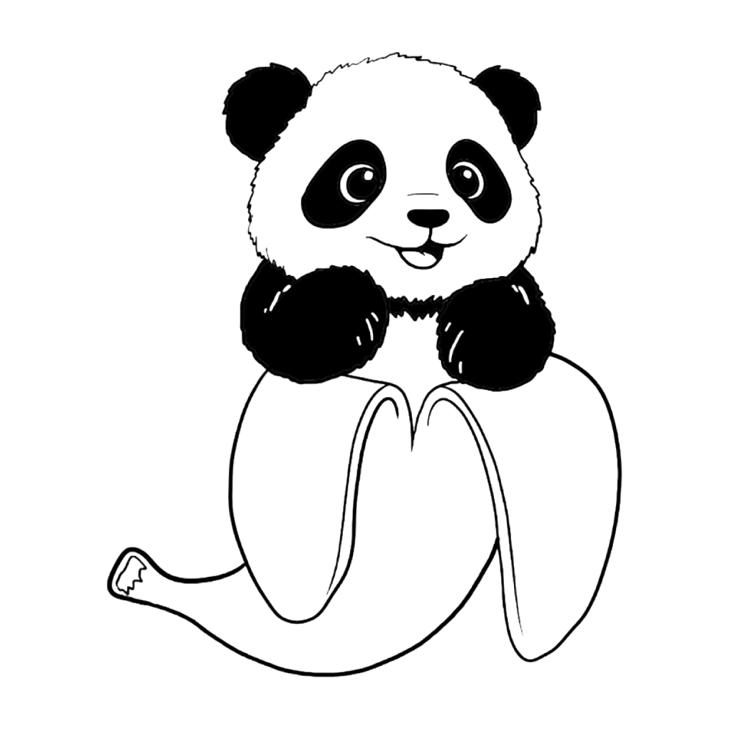 Pandaccini Bananini 9 Pandaccini Bananini páginas para colorear