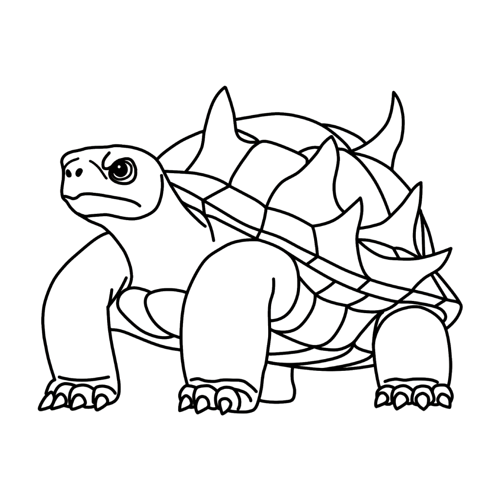 Torrtuginni Dragonfrutinni 4 páginas para colorear detalladas de Torrtuginni Dragonfrutinni para adultos
