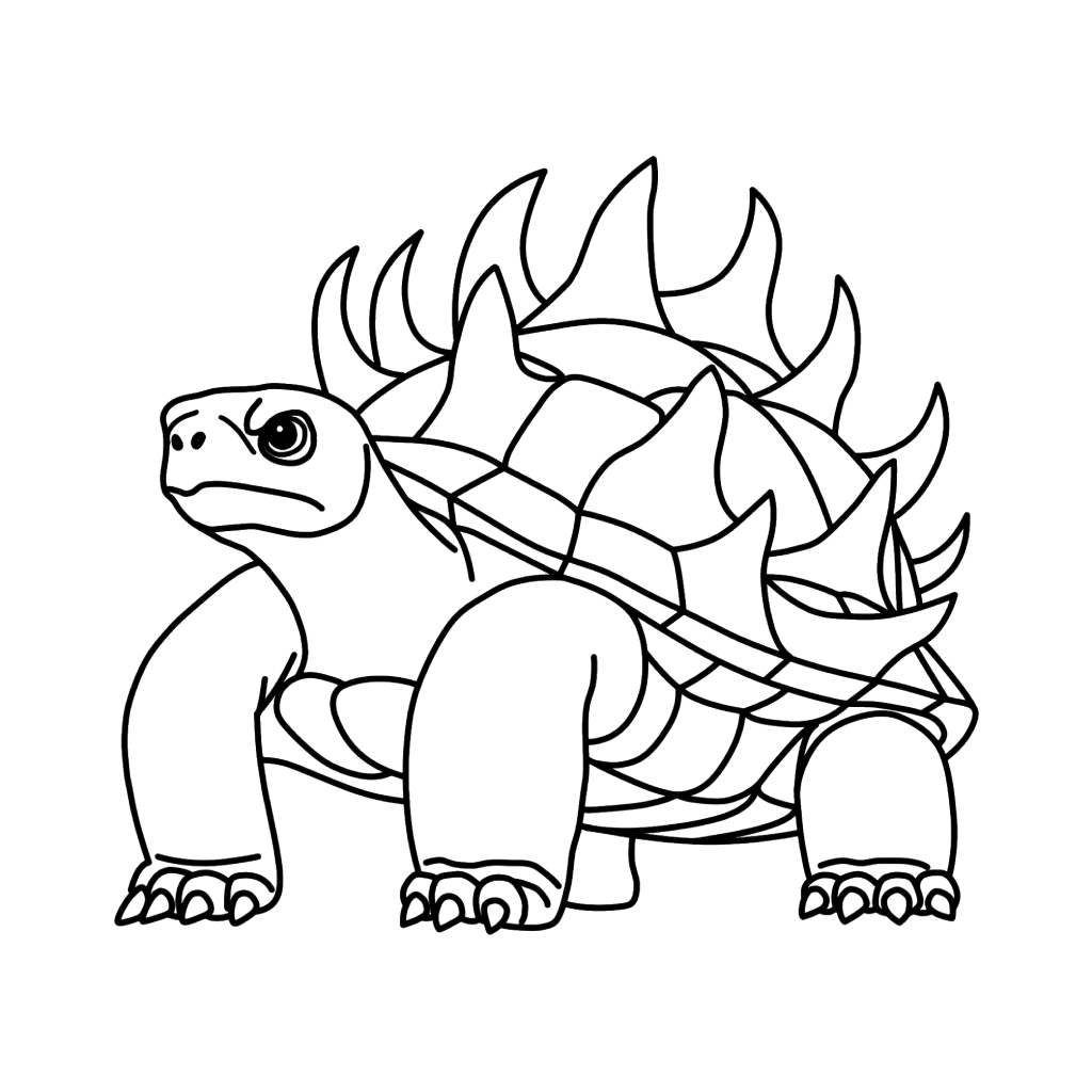 Torrtuginni Dragonfrutinni 5 páginas para colorear para niños Torrtuginni Dragonfrutinni