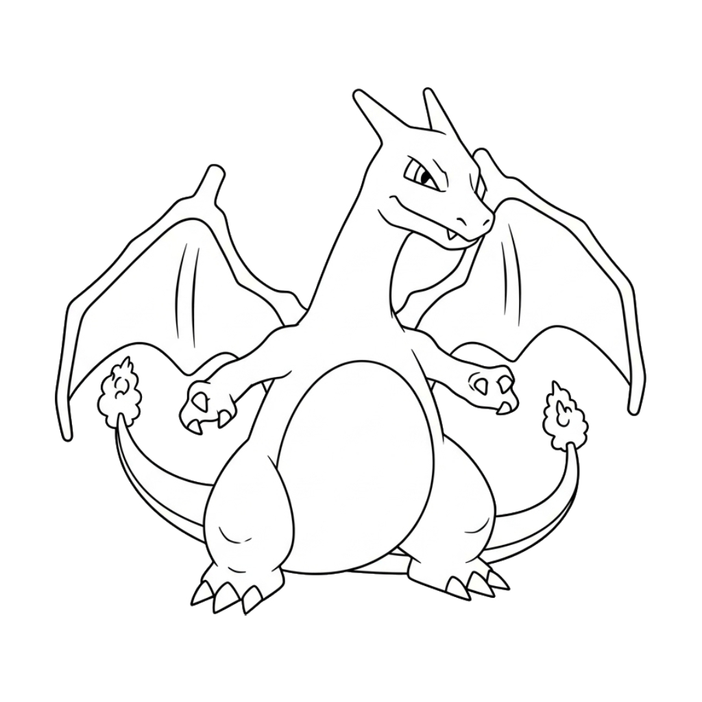 Charizard 20 dibujos para colorear grinch Charizard