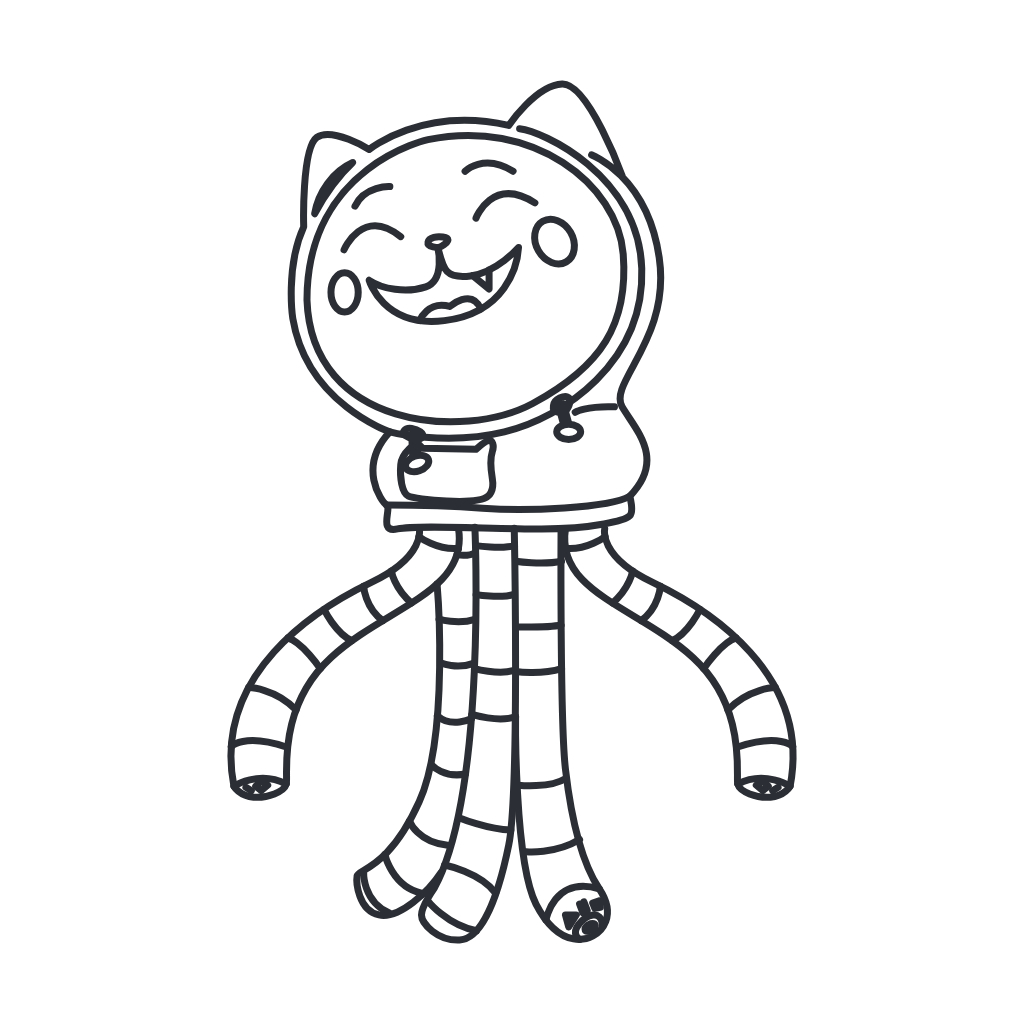 Gabby's Dollhouse 15 dibujos para colorear grinch Gabby’s Dollhouse