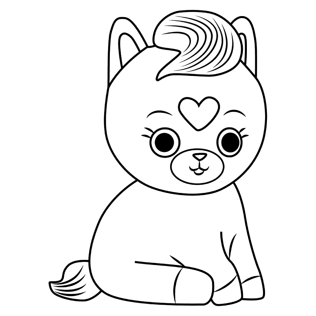 Gabby's Dollhouse 20 dibujos para colorear grinch Gabby’s Dollhouse 1