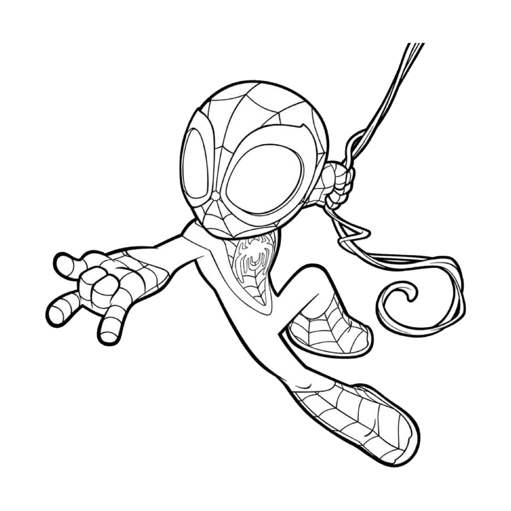 Miles Morales 6 Miles Morales ColorearW páginas para colorear gratis