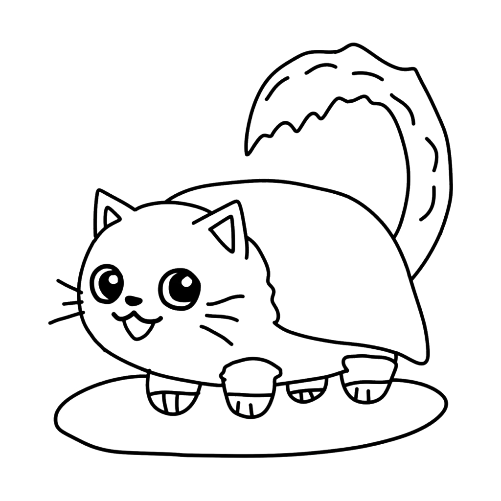 Pussini Sushini 8 Pussini Sushini adornos para colorear