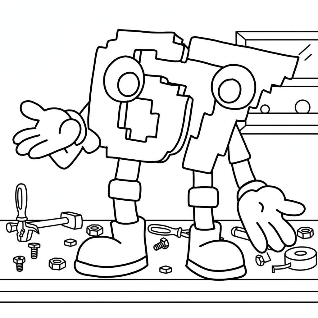 67 Brainrot 27 páginas para colorear gratis 67 Brainrot para niños 1