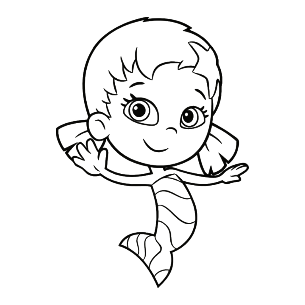 Bubble Guppies 14 Bubble Guppies páginas para colorear para adultos pdf