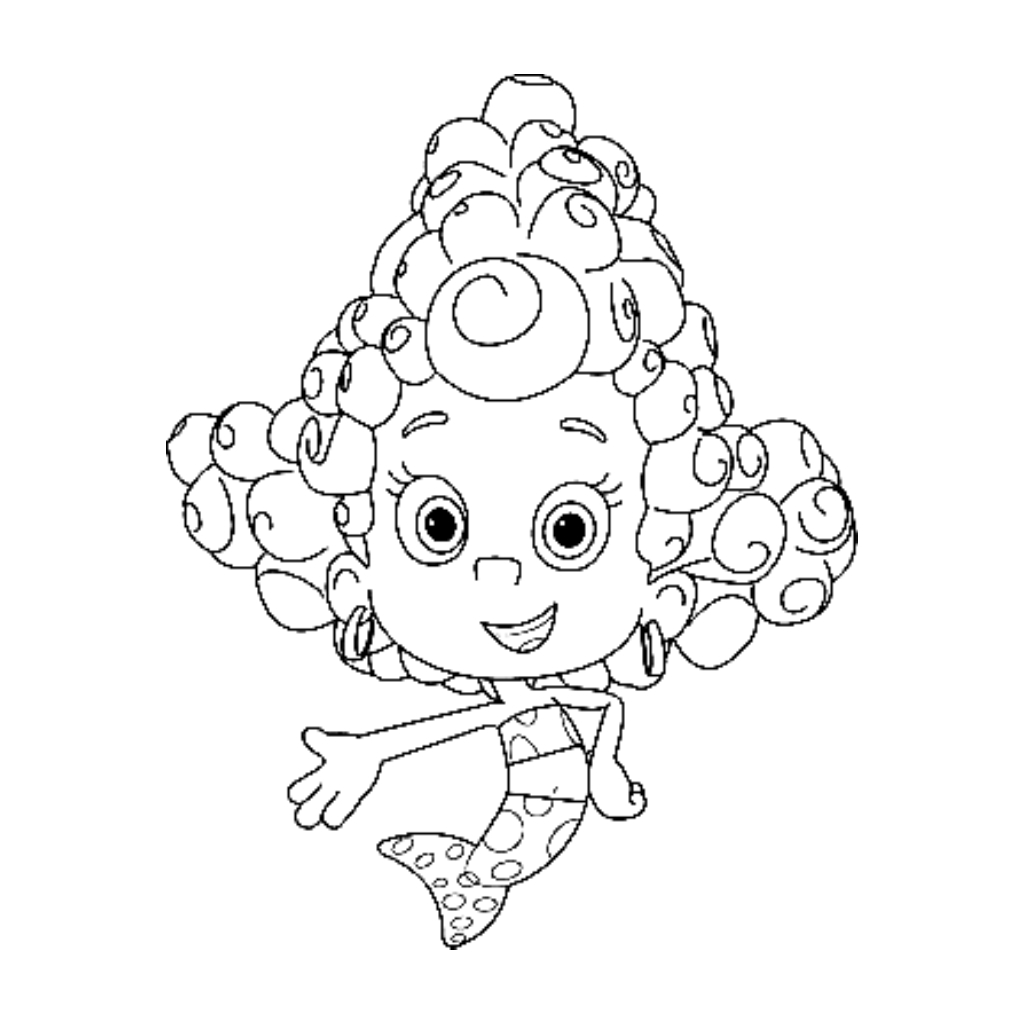 Bubble Guppies 15 dibujos para colorear grinch Bubble Guppies