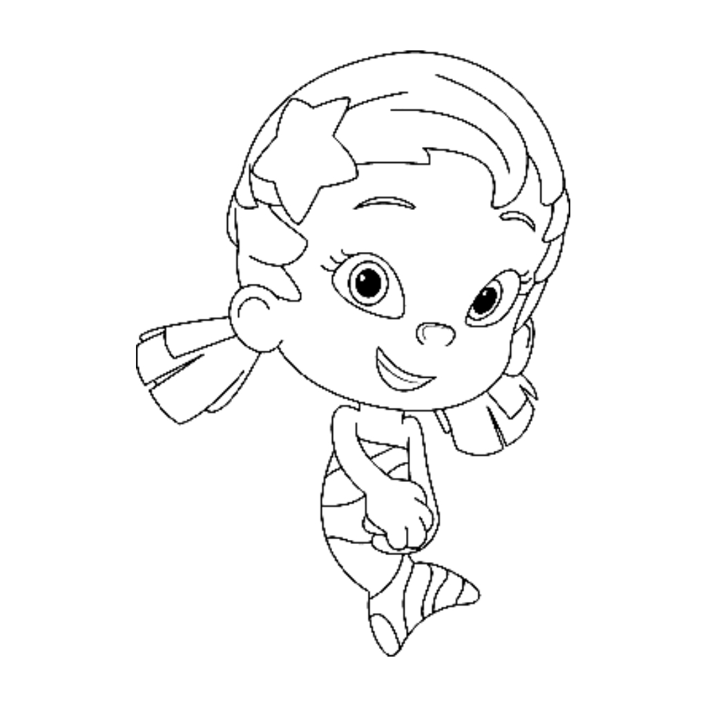 Bubble Guppies 7 Bubble Guppies páginas para colorear para adultos