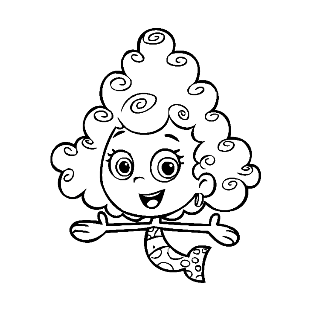 Bubble Guppies 9 páginas para colorear imprimibles Bubble Guppies