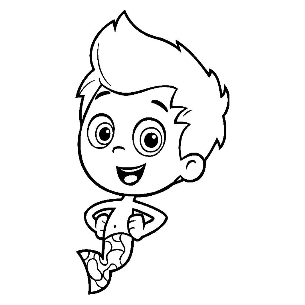 Bubble Guppies 10 páginas para colorear imprimibles gratis Bubble Guppies