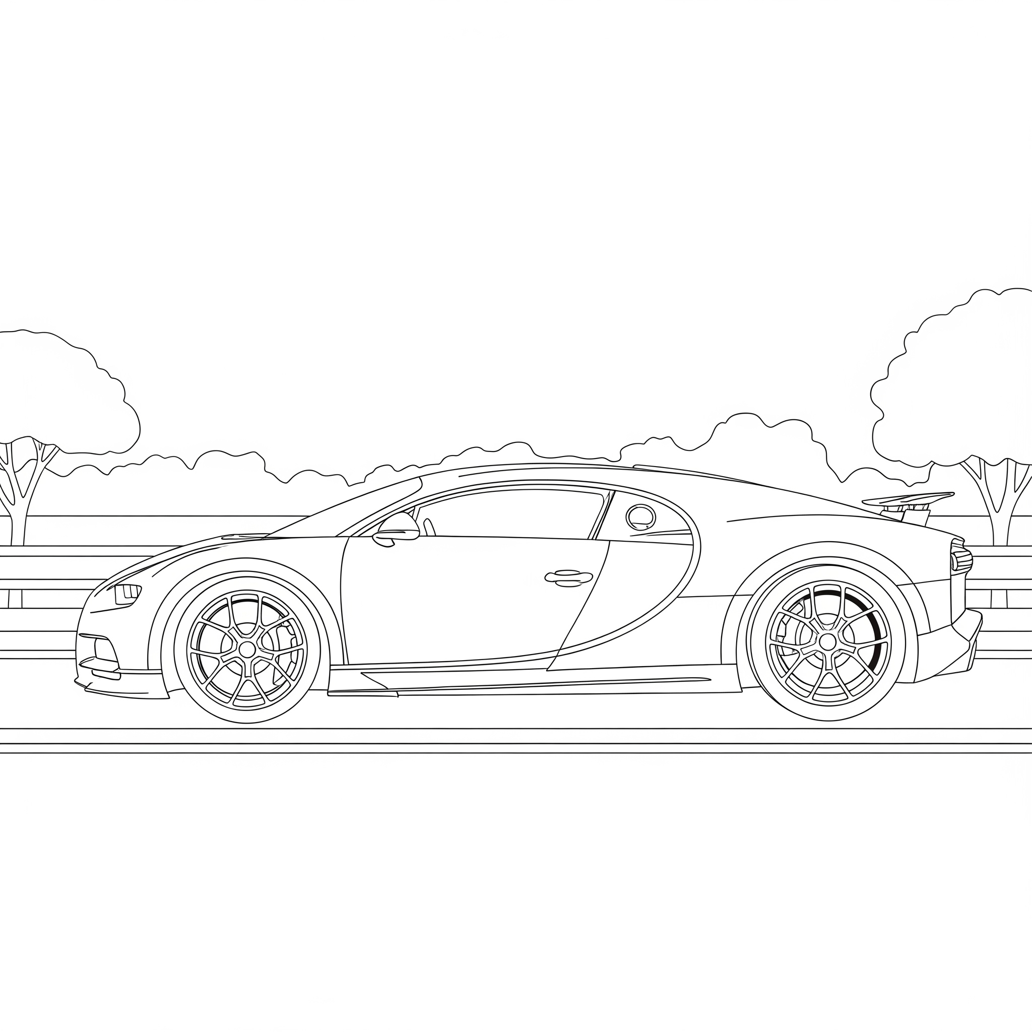 Bugatti 14 páginas para colorear Bugatti imprimibles gratis