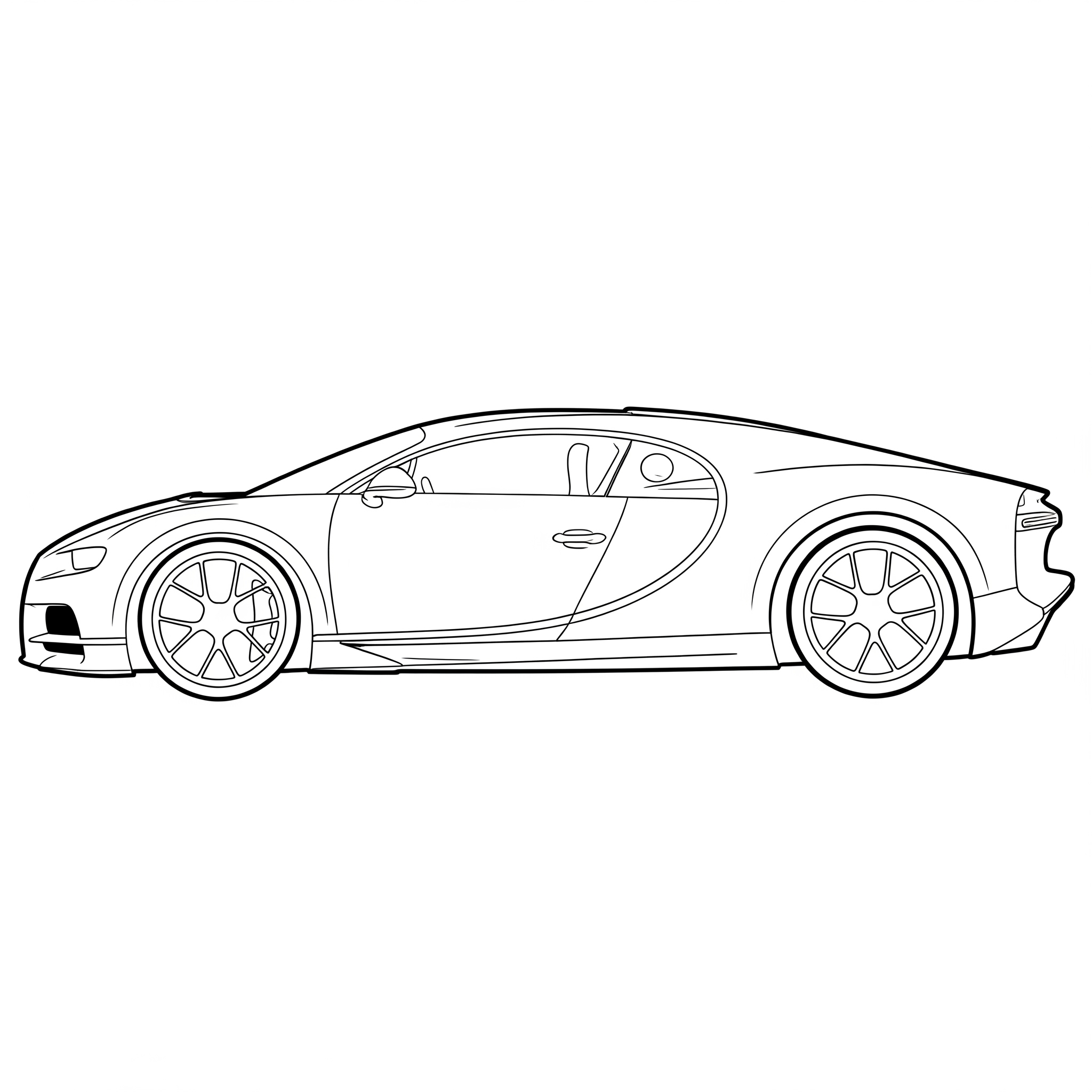 Bugatti 17 páginas para colorear imprimibles Bugatti
