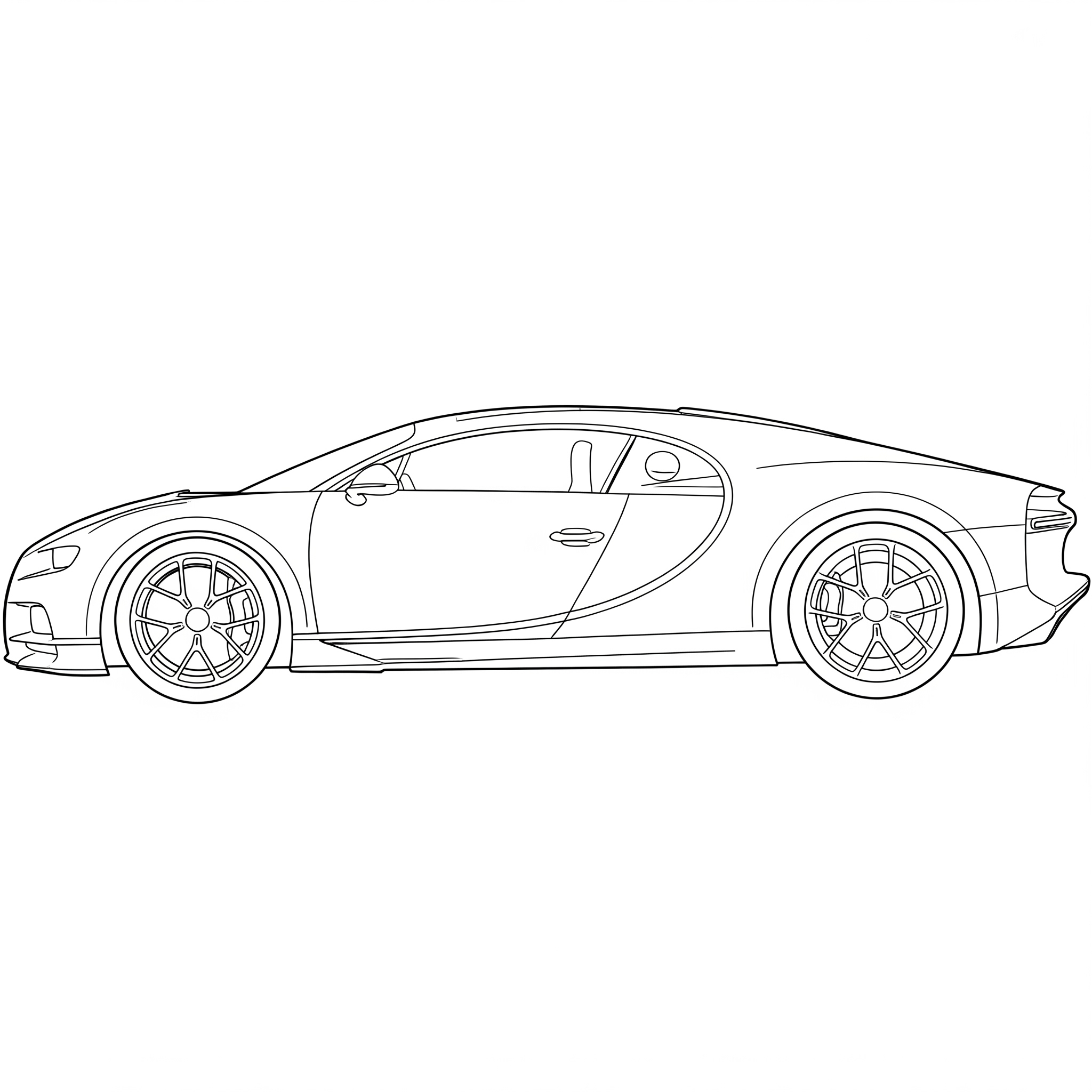 Bugatti 18 Bugatti páginas para colorear de adornos 1