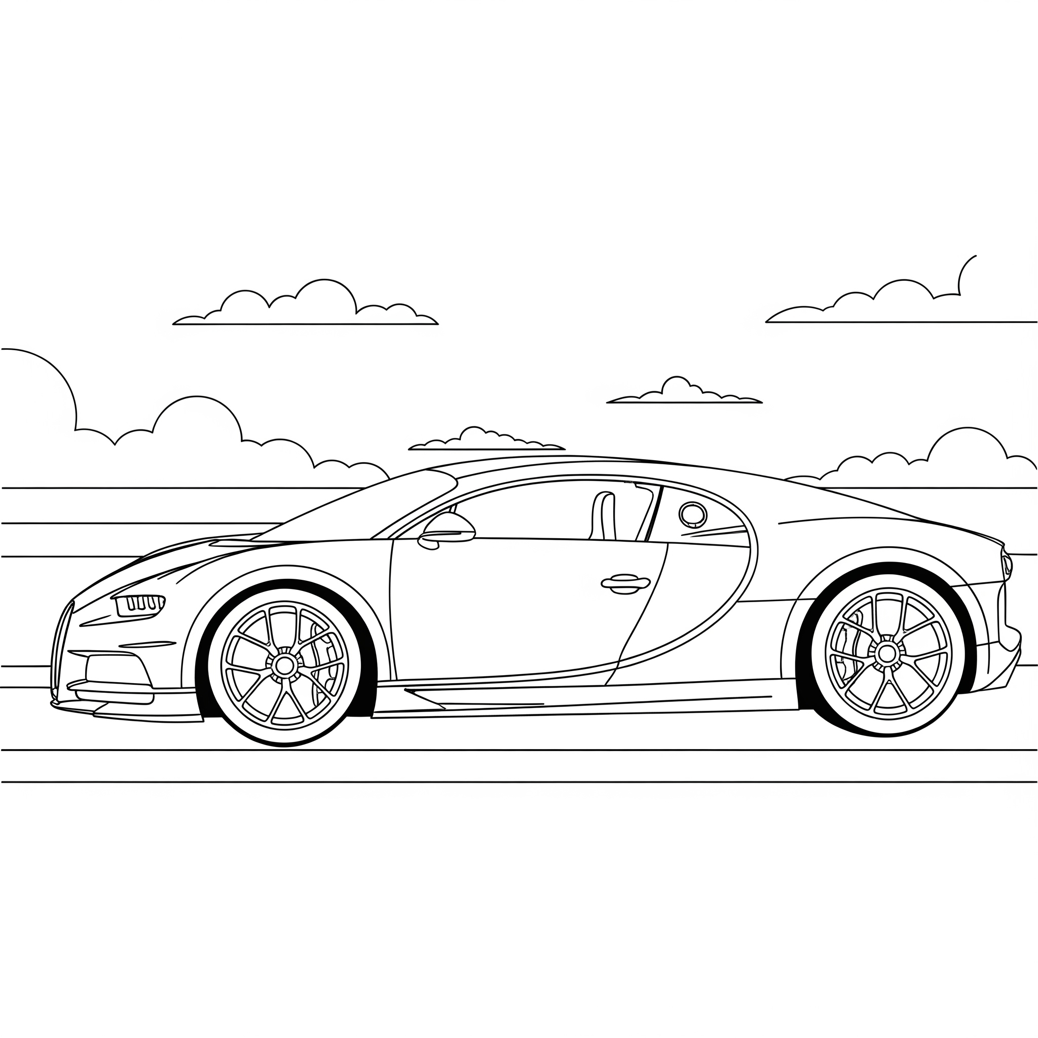 Bugatti 6 dibujos para colorear grinch Bugatti