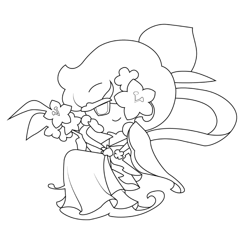 Cookie Run 13 páginas para colorear detalladas de Cookie Run
