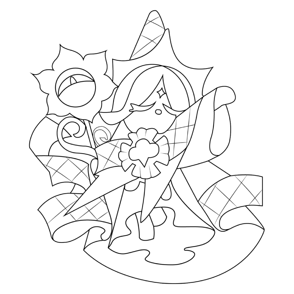 Cookie Run 14 Cookie Run páginas para colorear para imprimir gratis 1