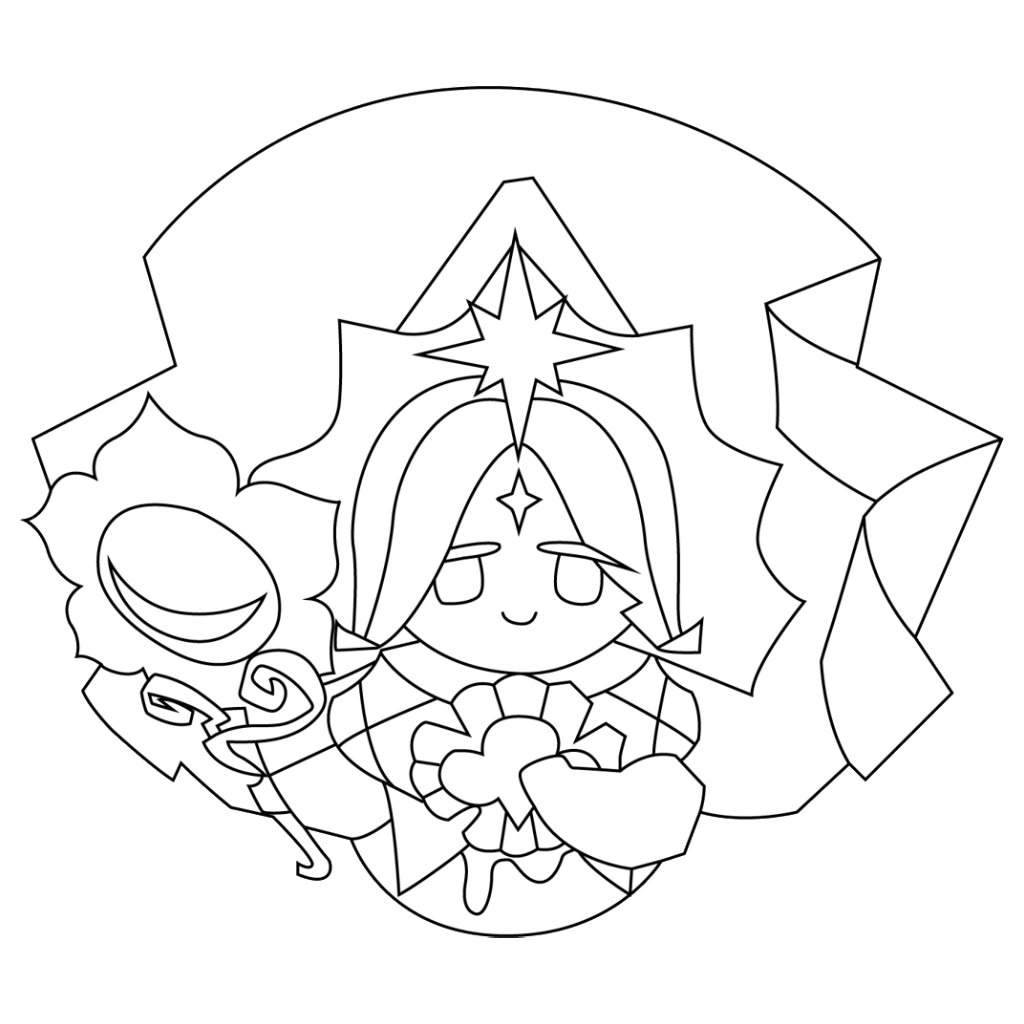 Cookie Run 15 páginas para colorear para adultos Cookie Run