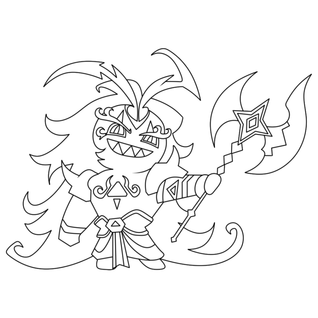 Cookie Run 17 dibujos para colorear grinch Cookie Run