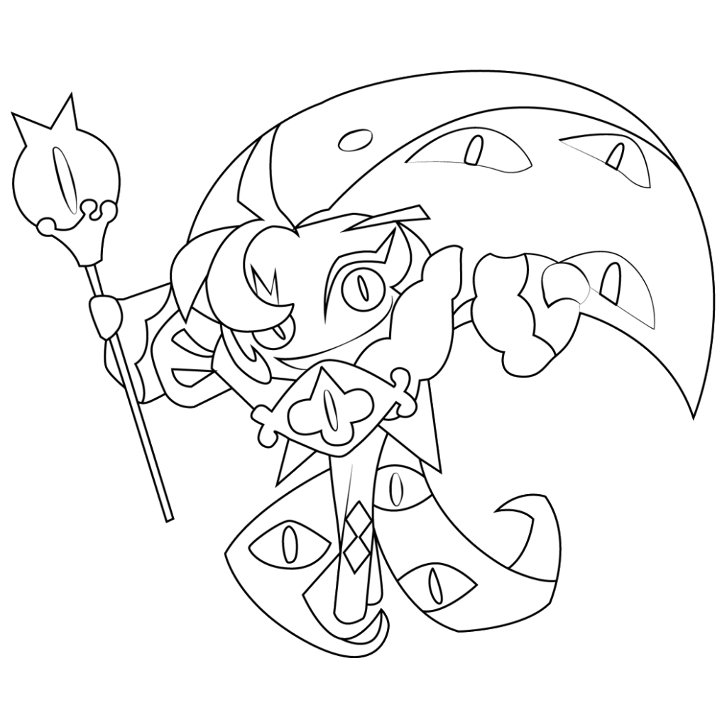 Cookie Run 19 páginas para colorear gratis Cookie Run pdf 1