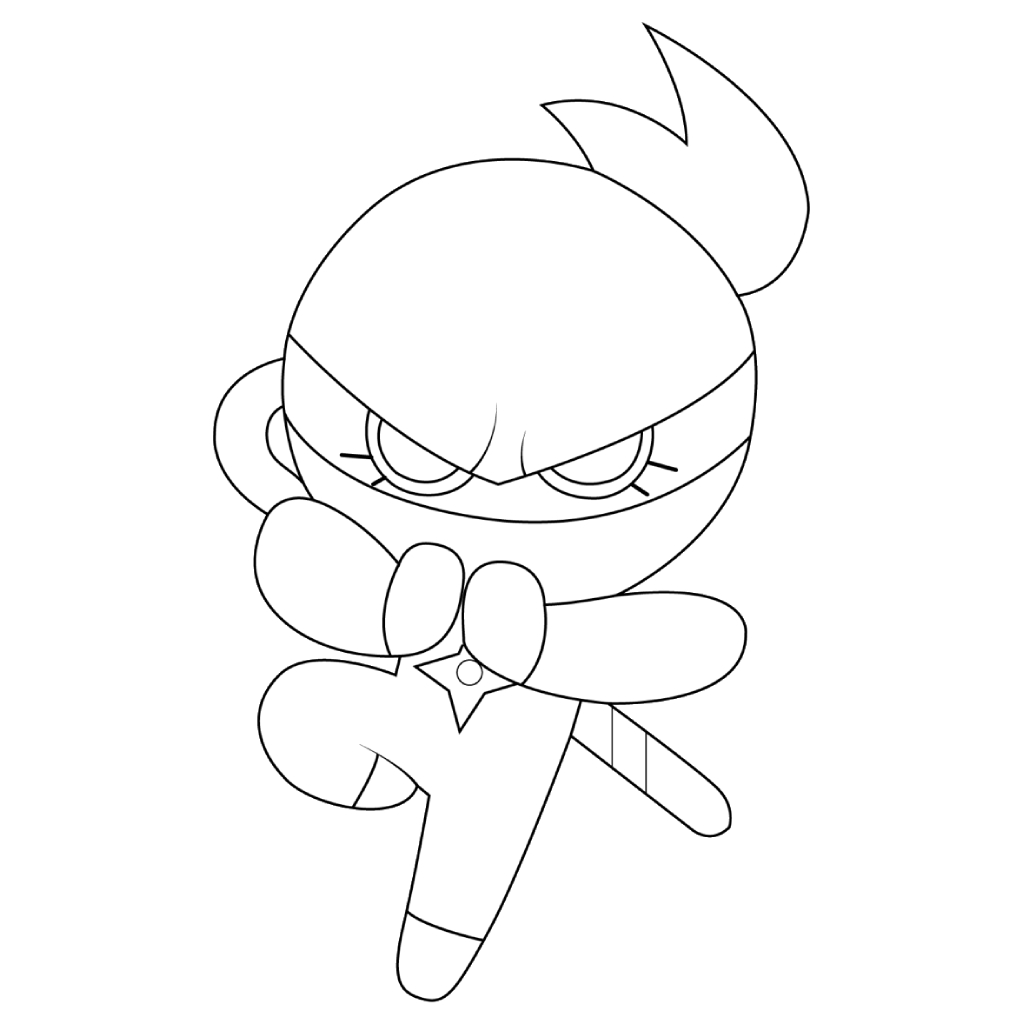 Cookie Run 11 páginas para colorear Cookie Run gratis