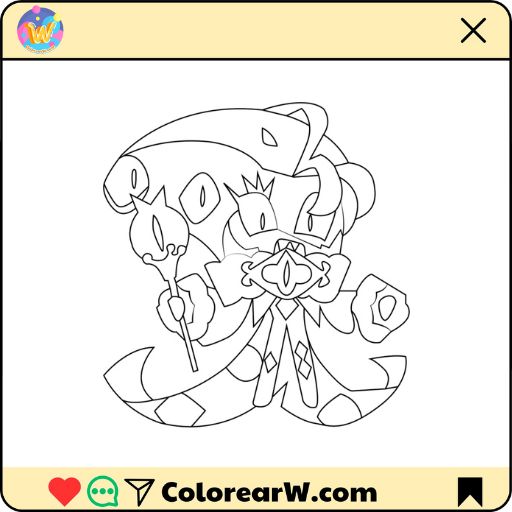 Cookie Run para colorear thumbnail