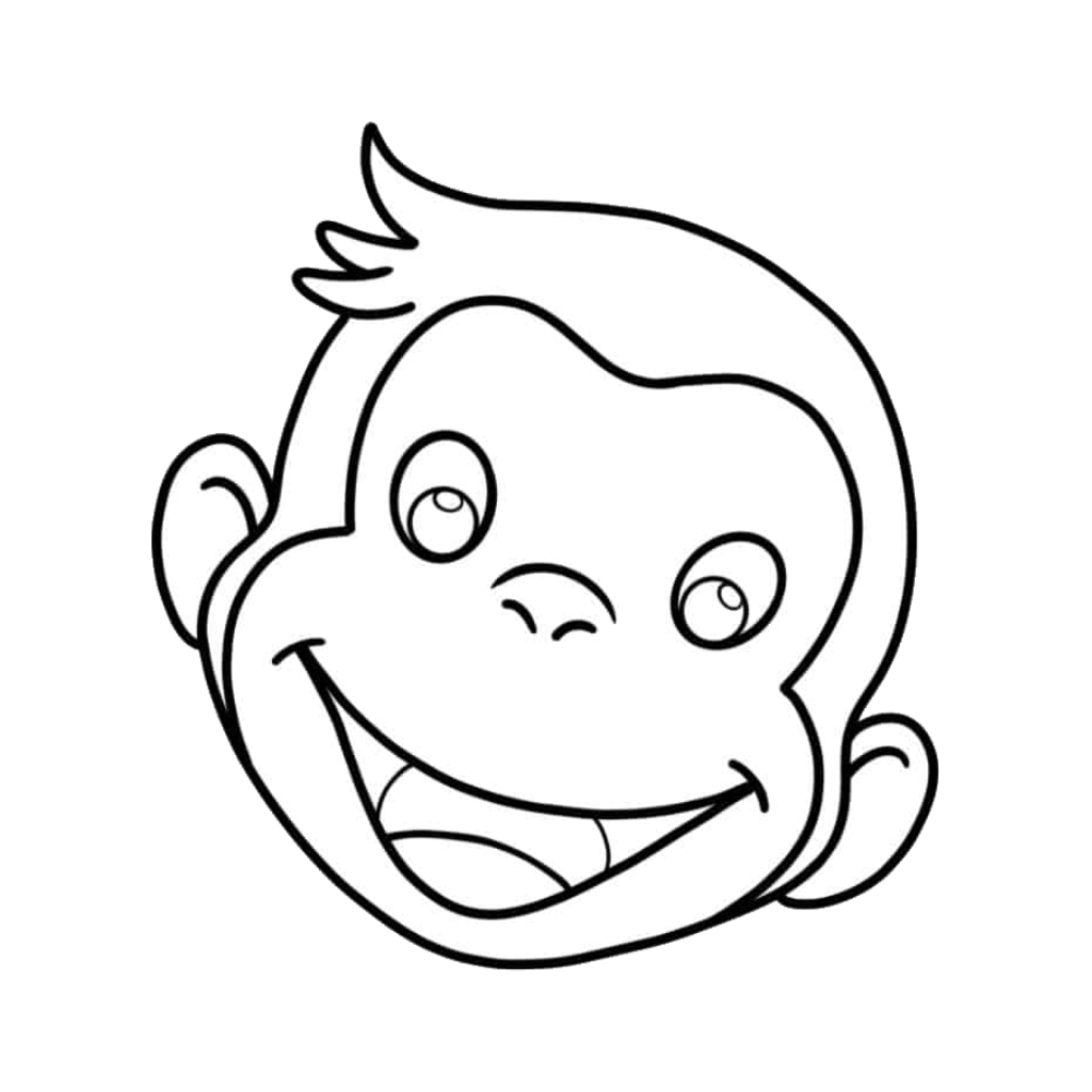 Curious George 11 páginas para colorear Curious George imprimibles