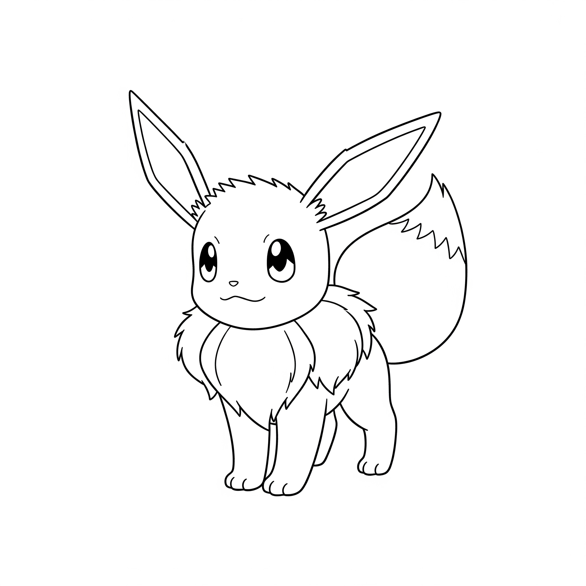 Eevee 3 dibujos para colorear grinch Eevee