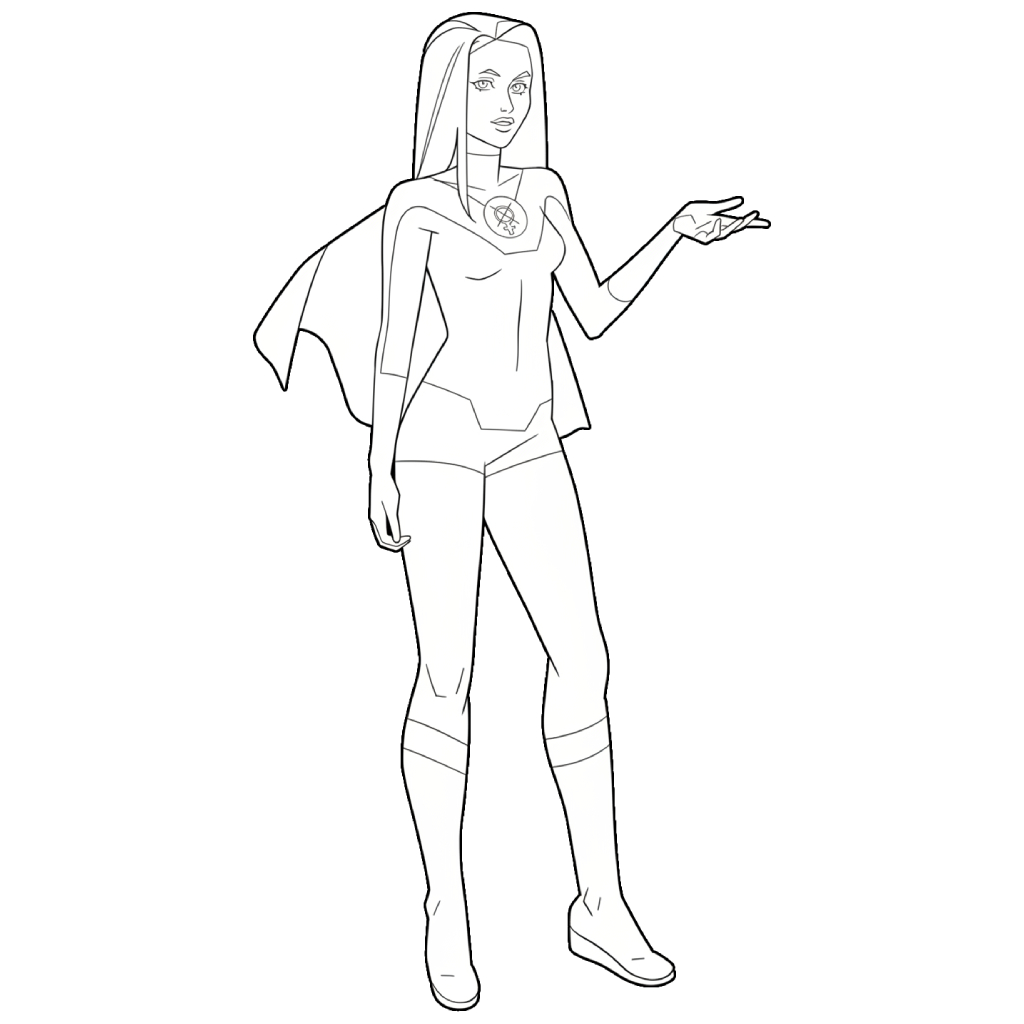 Invincible 9 páginas para colorear gratis para adultos Invincible