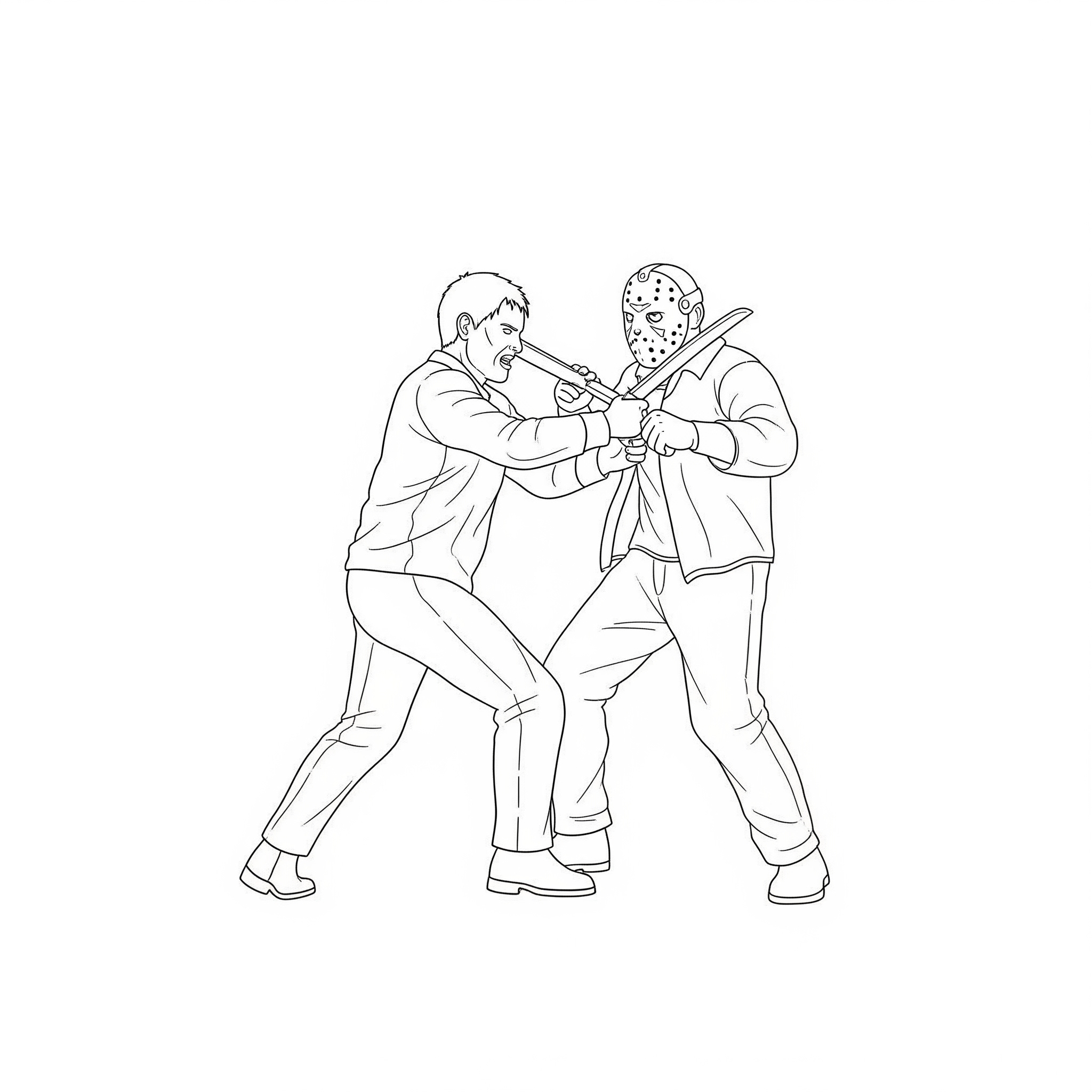 Jason Voorhees 12 páginas para colorear Jason Voorhees imprimibles gratis