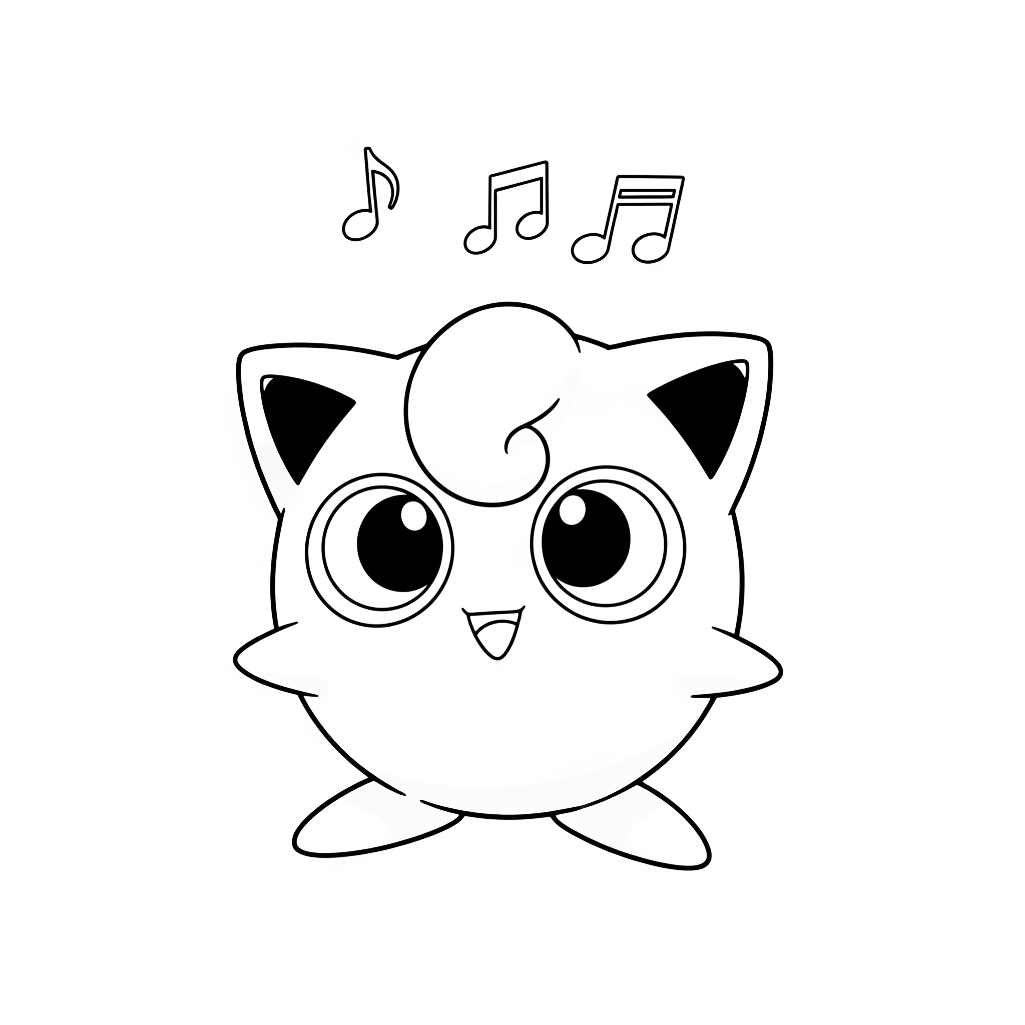 Jigglypuff 2 Jigglypuff páginas para colorear para adultos