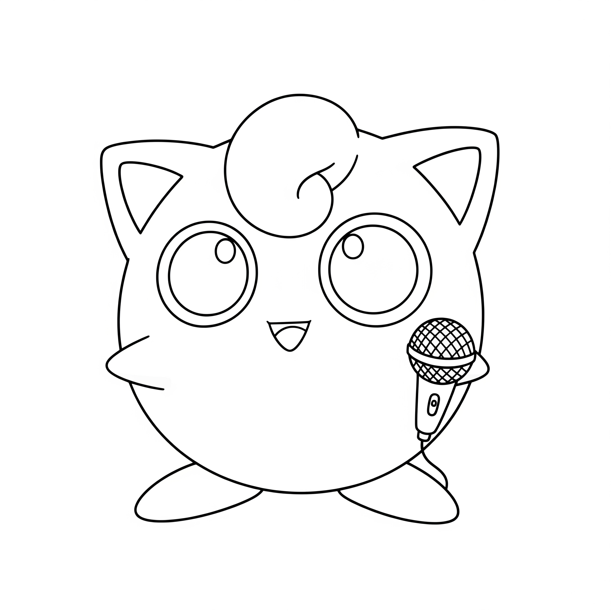 Jigglypuff 16 páginas para colorear de preescolar Jigglypuff
