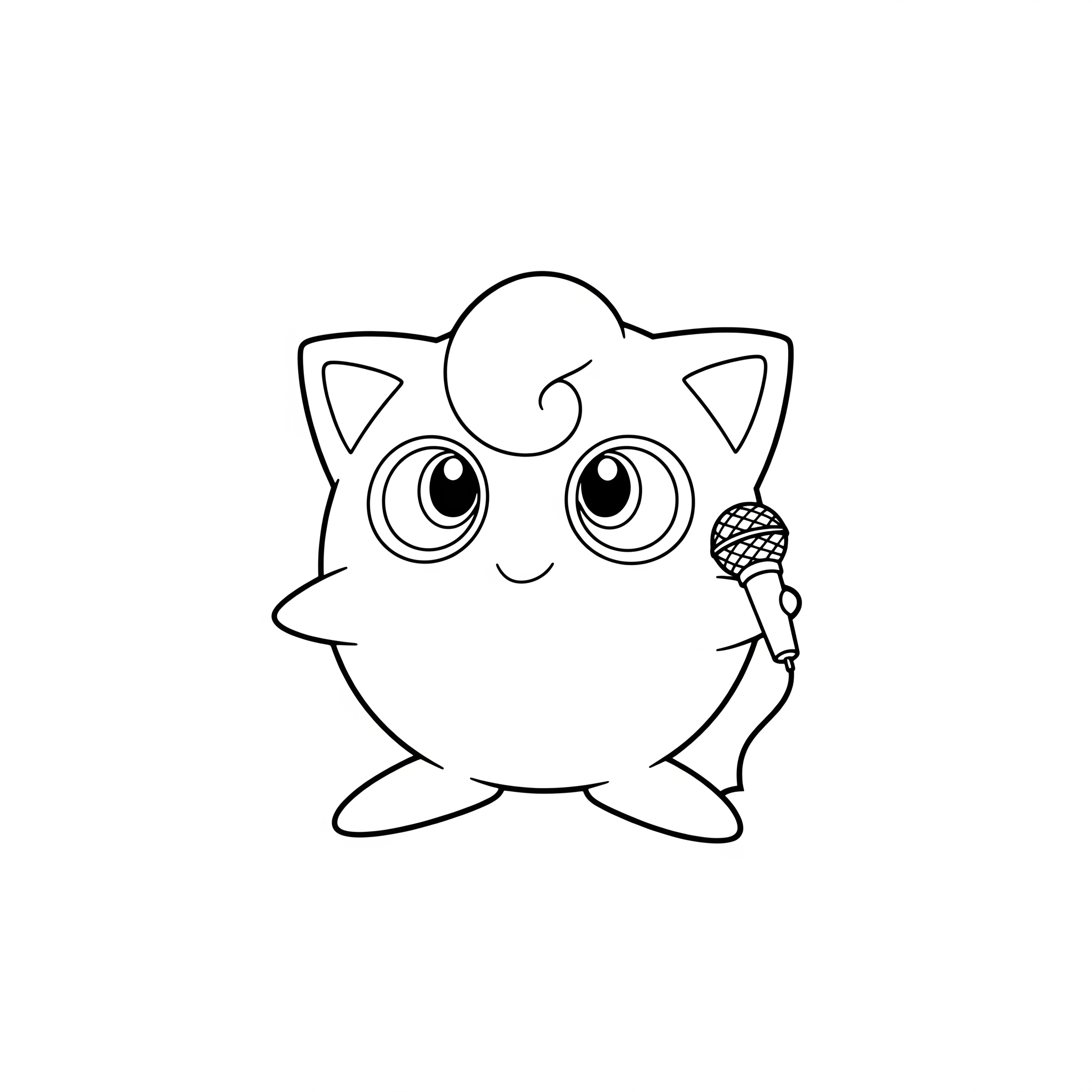 Jigglypuff 17 Jigglypuff páginas para colorear para adultos 1