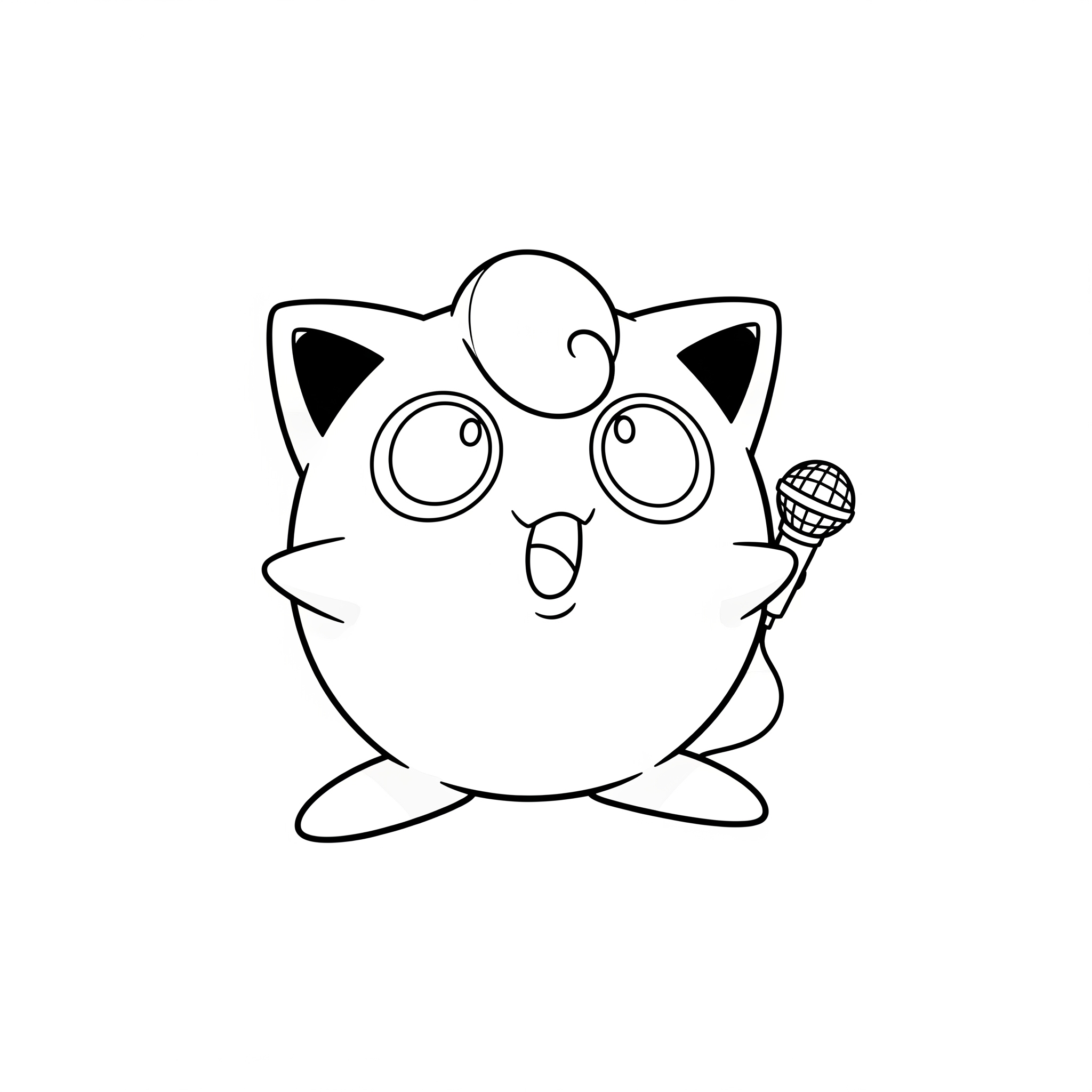 Jigglypuff 7 para colorear Jigglypuff 1