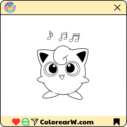 Jigglypuff 1 Jigglypuff para colorear thumbnail