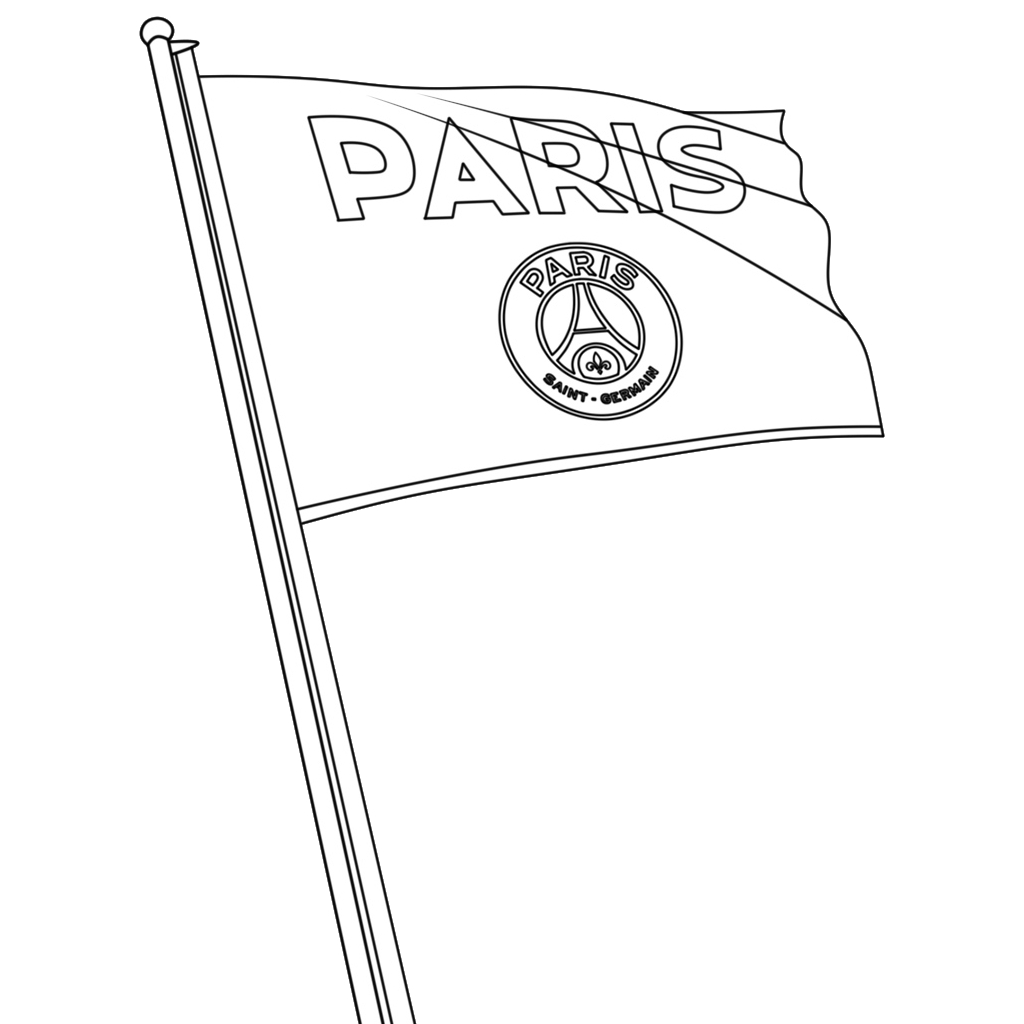 PSG 5 PSG páginas para colorear para imprimir gratis